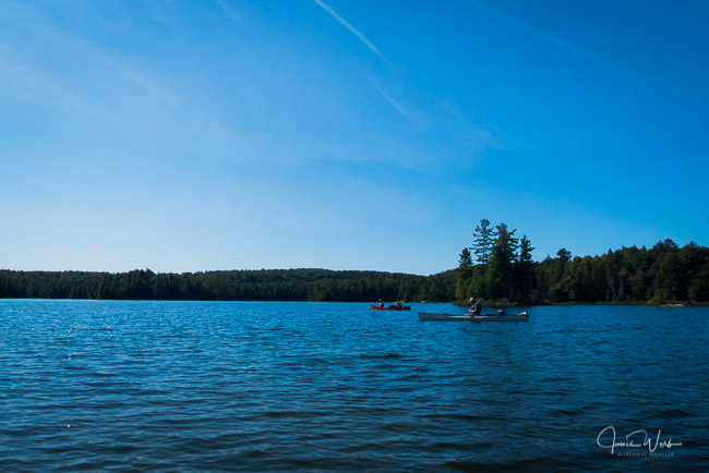 Canoeing on Hambone Lake